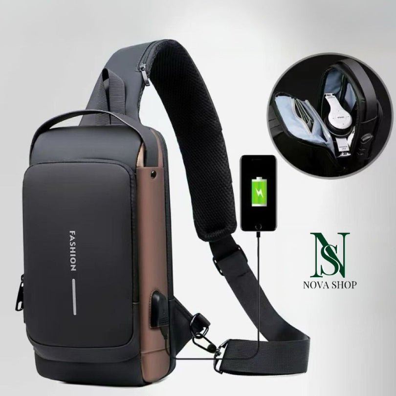 UrbanFlow™ Mochila Multifuncional Impermeable