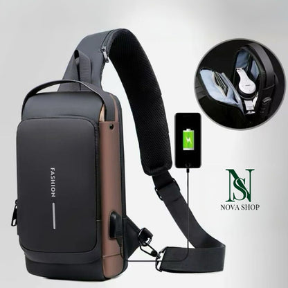 UrbanFlow™ Mochila Multifuncional Impermeable