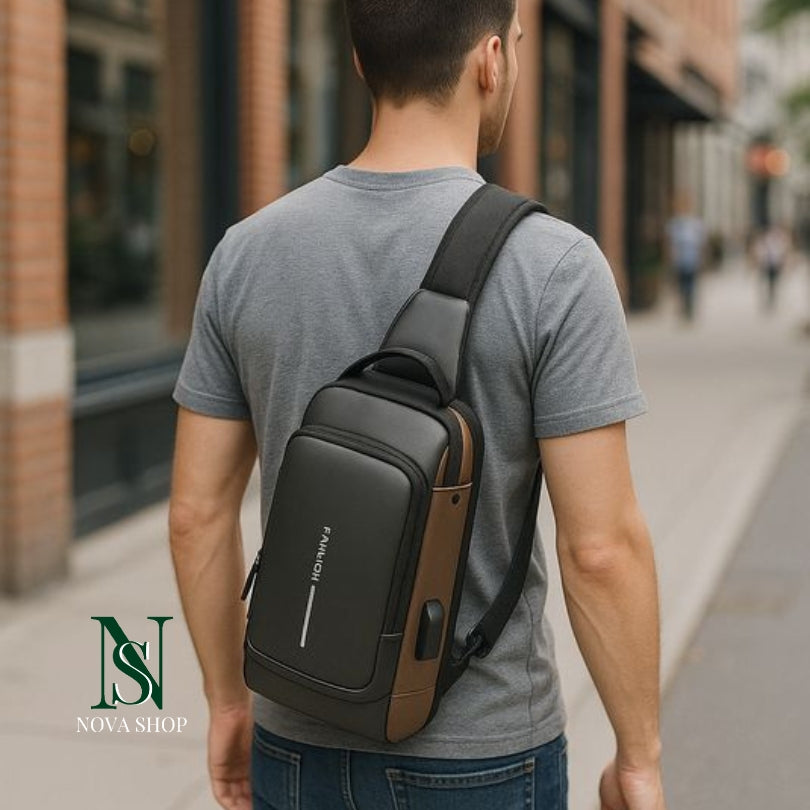 UrbanFlow™ Mochila Multifuncional Impermeable