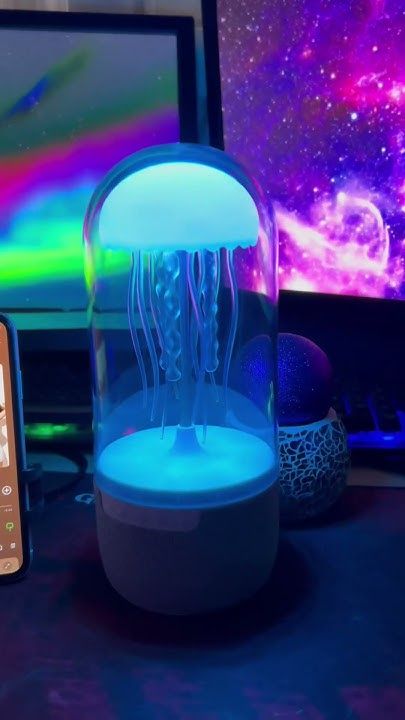 Lampara Medusa Portatil con Altavoz